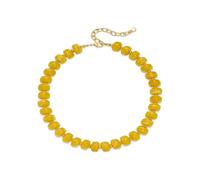Limtula Collana perline geometriche realizzata a mano Catena clavicole regolabile Accessorio gioielli alla per le donne Gioielli bohémien moderni