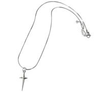 Limtula Collana semplice con ciondolo a stella croce Collane con colletto alla Temperamento Catena clavicola Collana girocollo Gioielli per feste Catena clavicola Cravatta per le donne