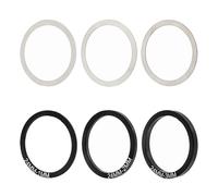 Limtula Confezione da 6 rondelle per guarniture per Biciclette, coperture per pedivelle per Bici, distanziali per Ruote per Catena, per affidabilità, assemblaggio Bici, rondelle Leggere