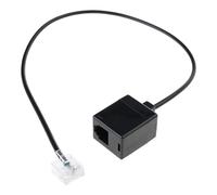 Limtula Connettore Cavo Adattatore convertitore da RJ45 a RJ11, connettore da Ethernet a telefonica RJ45 8P8C Maschio a RJ11 6P6C Femmina Cavo Convertitori da Ethernet a Telefono