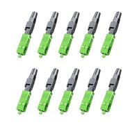 Limtula Connettore in fibra di giunzione Tool-Less Terminazione rapida per reti singole/multimodali, strumento di rete in fibra a bassa perdita e alta durata