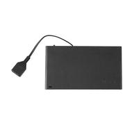 Limtula Contenitore per batterie AA Custodia per batterie AA a 2/3 / 4/6 / 8 Slot con interruttori sul Coperchio e Custodia per Slot USB Femmina Comoda Sostituzione