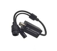 Limtula Convertitore Video CCTV Professionale con conversione Digitale analogica 4 in 1 Ingresso BNC Uscita RJ45 Convertitore CCTV remoto RTSP