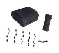 Limtula Copertura protettiva traspirante fai da te per piante include clip personalizzabili barriera per uccelli da giardino facile installazione copertura in rete da giardino personalizzabile per