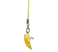 Limtula Cordino per telefono con ciondolo a forma di frutta, da polso, staccabile, accessorio portatile per le donne, Banana, Taglia unica