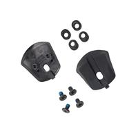Limtula Cuscinetto per tallone ricambio per scarpe da bici da con viti Accessori per riparazione del tallone per scarpe universali per biciclette Parte riparazione del blocco delle biciclette