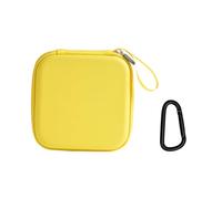 Limtula Custodia da viaggio in PU per organizer protettivi antiurto con eliche e tasche per attrezzi, Giallo