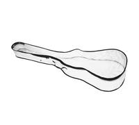 Limtula Custodia per chitarra elettrica da 40/41 pollici Custodia per chitarra in TPU trasparente con doppia cerniera Protezione impermeabile per chitarre acustiche Protezione per chitarre acustiche