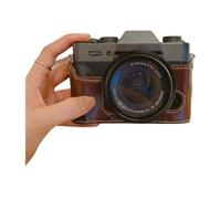 Limtula Custodia per Fotocamera Protettiva in Pelle PU, Coffee Color | Facile accesso alla batteria e supporto per treppiede, comodo supporto per treppiede, protegge da graffi e macchie