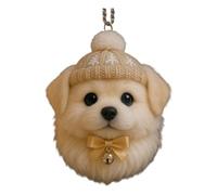 Limtula Decorazione multiuso in peluche per collare per animali domestici, casa e alberi di Natale, ideale per le vacanze e la famiglia