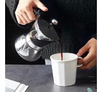 Limtula Design Italiano Caffettiere Con Processi Produzione Produzione Visibile 4/6 Tazza Capacità Ottima Per Migliorare I Tuoi Accessori Eleganti Rituali Caffè Quotidiano