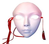 Limtula Dipinto a mano Halloween Cosplay Masquerade Full Face Cinese Tradizionale Per Le Donne Stage Play