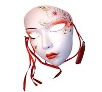 Limtula Dipinto a mano Halloween Cosplay Masquerade Full Face Cinese Tradizionale Per Le Donne Stage Play