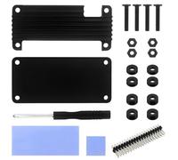 Limtula Dissipatore di calore in alluminio facile da montare per 2 W Fit Thermals Management GPIO Identificazione incluso raffreddamento passivo