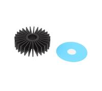 Limtula Dissipatori Calore per Motori Passo-Passo Rotondi, Black 1PC | Diametro 36 mm, diametro interno 9 mm per stampanti 3D Voron1.0 2.4
