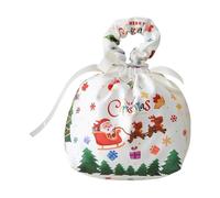 Limtula Efficiente Sacchetto Regalo di Caramelle di Natale Facile da Usare Robusto Tessuto Sacchetti di Stoccaggio Per Le Decorazioni Del Partito di Vacanza