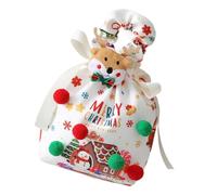 Limtula Efficiente Sacchetto Regalo di Caramelle di Natale Facile da Usare Robusto Tessuto Sacchetti di Stoccaggio Per Le Decorazioni Del Partito di Vacanza