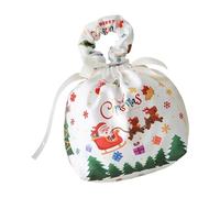 Limtula Efficiente Sacchetto Regalo di Caramelle di Natale Facile da Usare Robusto Tessuto Sacchetti di Stoccaggio Per Le Decorazioni Del Partito di Vacanza