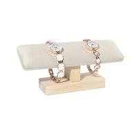 Limtula Elegante espositore stabile per gioielli, espositore a forma di T, per catenine da polso, organizer robusto per fascia per capelli e orologio, Misura unica, come descritto