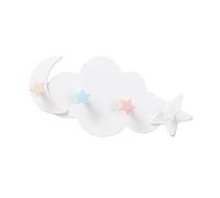 Limtula Eleganti disegni stelle lune Gancio in plastica per appendere borse, cappelli, cinture e accessori Appendiabiti alla Elementi fissaggio moderni per ponte da parete