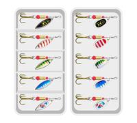 Limtula Esche Artificiali dure Paillettes Affrontare Vibrazioni Crankbait Spinner Esche affondanti Migliora Le Prestazioni attrazione dei Pesci Esche da Pesca Tipo Pesante