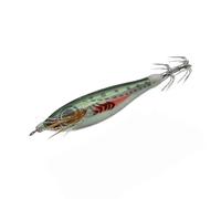 Limtula Esche da Pesca con per Seppia, Esche per gamberetti, Calamari, 8 cm, 6 g, Maschere Luminose, Ganci, Esche rigide, Esche da Pesca notturne