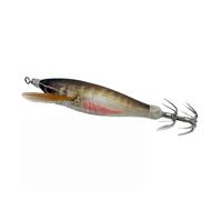 Limtula Esche da Pesca con per Seppia, Esche per gamberetti, Calamari, 8 cm, 6 g, Maschere Luminose, Ganci, Esche rigide, Esche da Pesca notturne