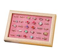 Limtula Espositore per gioielli, elegante vassoio, accessori eleganti, espositore per mostre, organizer per mostre, espositore per gioielli