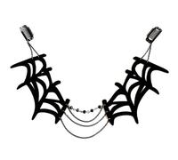 Limtula Fascia per capelli con piume di Halloween, pipistrello, accessorio per costume per donne e ragazze, per feste in maschera