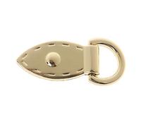 Limtula Foglia D Fibbia Metallo Fibbia Borsa Cinghia Chiusura Portachiavi Cane Catena Ganci, Uno