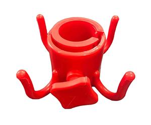 Limtula Gancio per Appendere ombrelli, Ganci per ombrelli a 4 Punte Accessori da Spiaggia Gadget Regolabile