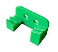 Limtula Gancio per montaggio a parete per in plastica, Green | Compatibile con standard Disponibile per la personalizzazione in spazi lavoro e esigenze officina