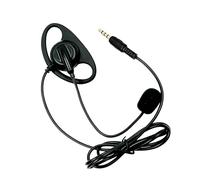 Limtula Guida turistica in Cuffia, Straight Head 3.5MM 4 Sections | Design leggero e flessibile della clip per l ' orecchio con trasmissione uditiva stabile e chiara per le guide