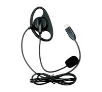 Limtula Guida turistica in Cuffia, Straight Head Type C | Design leggero e flessibile della clip per l ' orecchio con trasmissione uditiva stabile e chiara per le guide