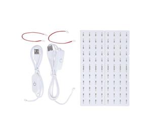 Limtula Kit Scheda retroilluminazione LED per Stampante 3D Modello Fotografico per Laboratorio Stampa 3D Lavagna Luminosa Pannello Lampada Stampato Sostituisci miglioramento estetico Ufficio