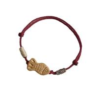 Limtula Lucky Fish - Corda da pesca regolabile, realizzata a mano, realizzata a mano, realizzata a mano, Misura unica, come descritto