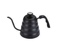 Limtula Macchina per caffè manuale in acciaio inossidabile da 1 litro con versatore per caffè a collo cigno con display preciso della temperatura