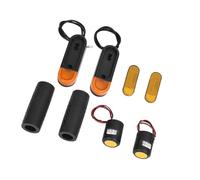 Limtula Manubrio Indicatori direzione a LED Luce Impermeabile LED Luce svolta a/destra Indicatori direzione Parte ricambio della lampada Decorazione cinturino riflettente Riflettori