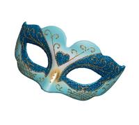 Limtula Maschera per occhi per carnevale per ragazze, maschera per occhi a metà viso con glitter, per feste cosplay e feste carnevale in costume veneziano
