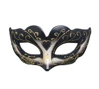 Limtula Maschera per occhi per carnevale per ragazze, maschera per occhi a metà viso con glitter, per feste cosplay e feste carnevale in costume veneziano