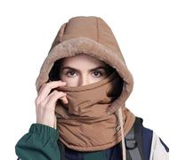 Limtula Maschera Scaldacollo per Cappello da Cacciatore | Fodera pelosa coibentata, maschera scaldacollo spessa per freddo e sport invernali all ' aperta