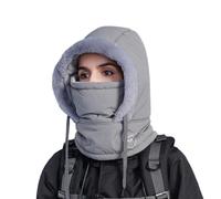 Limtula Maschera Scaldacollo per Cappello da Cacciatore | Fodera pelosa coibentata, maschera scaldacollo spessa per freddo e sport invernali all ' aperta