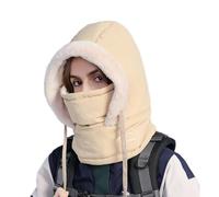 Limtula Maschera Scaldacollo per Cappello da Cacciatore | Fodera pelosa coibentata, maschera scaldacollo spessa per freddo e sport invernali all ' aperta
