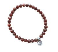 Limtula Misbaha Bracciale elasticizzato Perline vetro Perline preghiera elasticizzate per la pratica spirituale e braccialetto preghiera per accessori