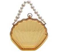 Limtula Moda Shell Forma Crossbody Bag Per Le Donne Alla Moda Perline Catena Spalla Messaggeri Spalla Trasparente Borsa Della Borsa Della Borsa Della Borsa Della Borsa Della Spalla Trasparente Della