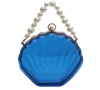 Limtula Moda Shell Forma Crossbody Bag Per Le Donne Alla Moda Perline Catena Spalla Messaggeri Spalla Trasparente Borsa Della Borsa Della Borsa Della Borsa Della Borsa Della Spalla Trasparente Della