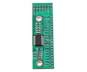 Limtula Modulo GPIO Sviluppo Integrato MCP23017, Scheda espansione interfaccia I2C con Layout a 16, Forma PCB compatta per Cablaggio Progetto organizzato