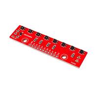 Limtula Modulo sensore tracciamento IR a 8 Modulo sensore tracciamento IR per Auto 8 Scheda rilevamento Traccia Traccia Traccia infrarossa Rivelatore Fai da Te per Sensore IR