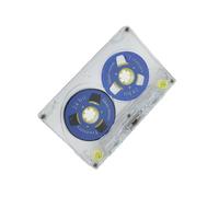 Limtula Nastro per Cassette vuote da 54 Minuti, Guscio in plastica, Nastro per Cassette vuote riutilizzabili, Adatto per la Registrazione e l ' archiviazione Musica, Piccola Bobina in plastica