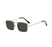 Limtula Occhiali da unisex dalla forma quadrata, comodi da | Occhiali antiriflesso con aste in metallo per ciclismo, streetwear, attività all ' aperto, accessorio